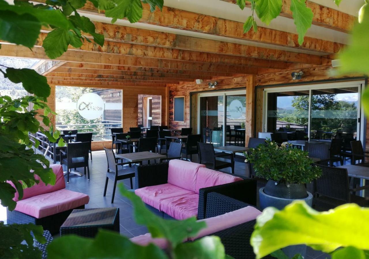 Ax Hotel Spa & Restaurant Chorges Exterior photo